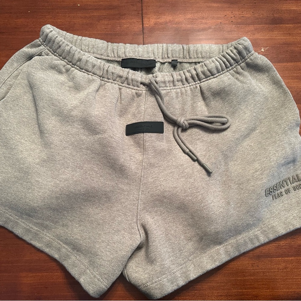 Fear of God Essentials Tan/beige Sweat Shorts